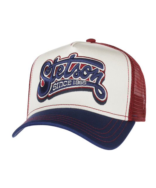 Trucker Cap Lettering | Blauw/Rood design