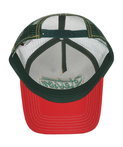 Trucker Cap Lettering | Rood/Blauw design