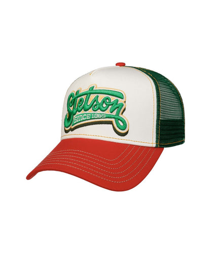 Trucker Cap Lettering | Rood/Blauw design