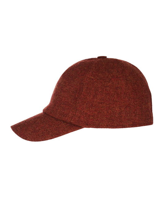Baseball Cap Tweed | Rust
