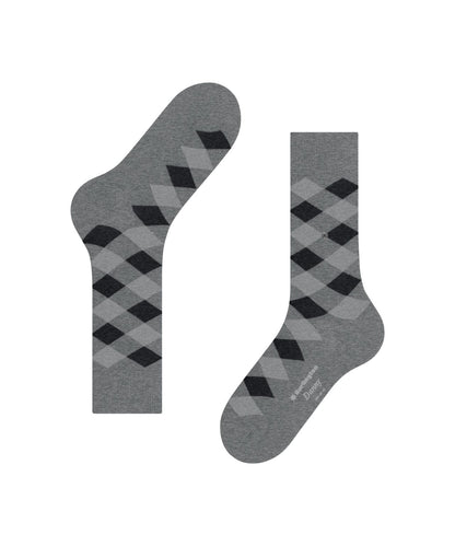 Burlington Danny Socken | Grau
