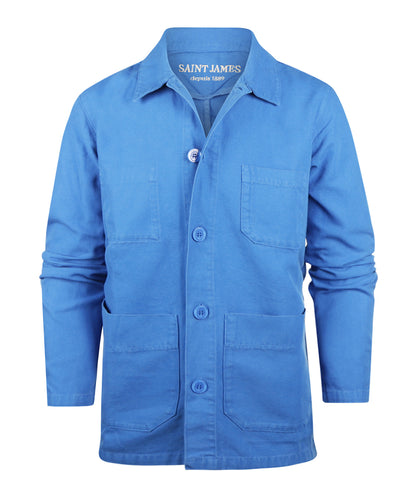 Saint James Sirocco Overshirt | Blau