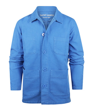 Saint James Sirocco Overshirt | Blauw