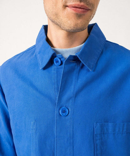 Saint James Sirocco Overshirt | Blau
