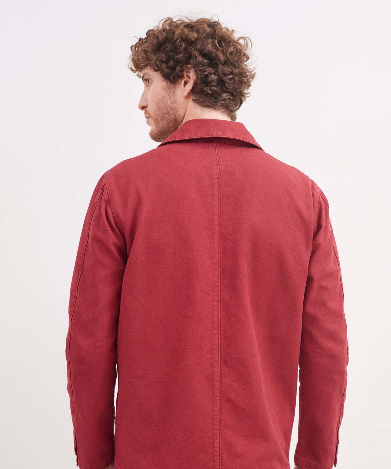 Saint James Sirocco Overshirt | Rot