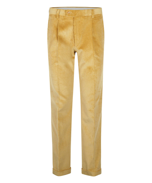 Corduroy Pantalon Brede Rib | Corn