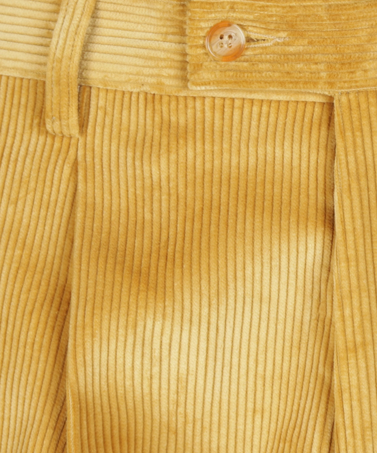 Cordhose mit breitem Rippstrick | Braun
