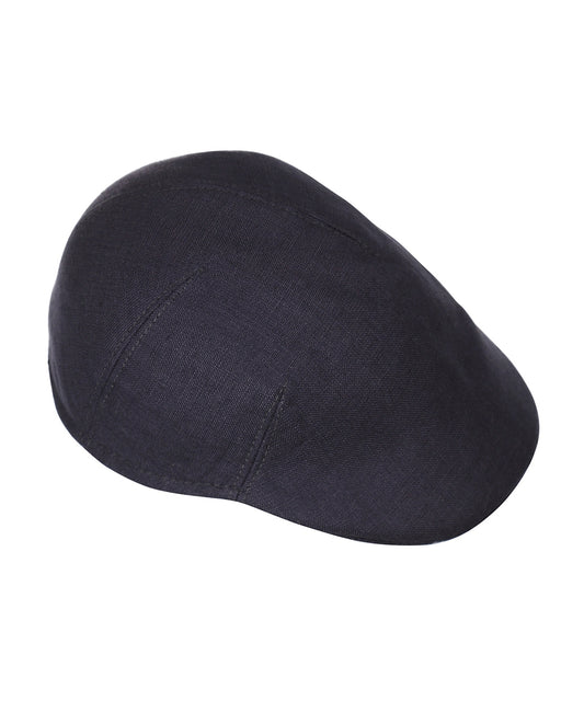 Soft Cap 100% Linnen | Navy