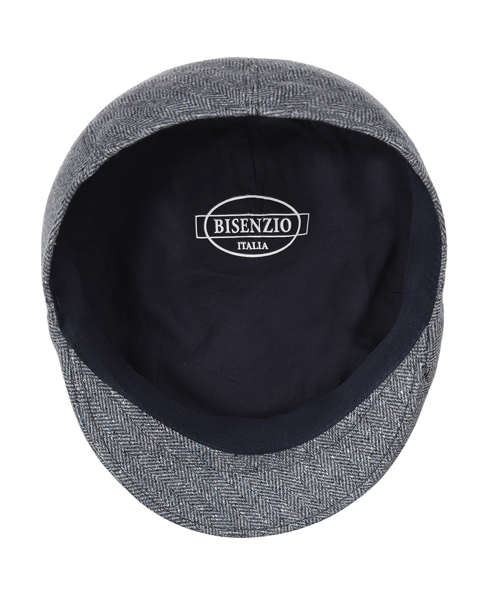 Weiche Kappe, Leinen/Baumwolle | Blau