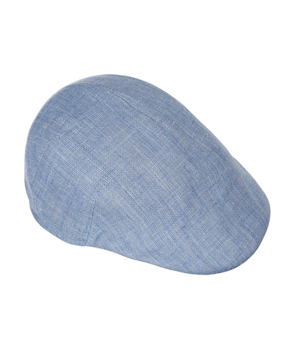 Weiche Kappe, Leinen/Baumwolle | Blau