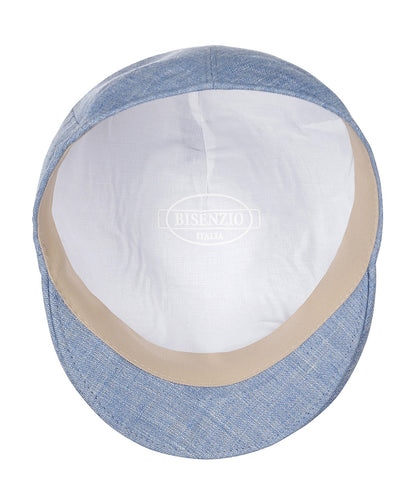 Weiche Kappe, Leinen/Baumwolle | Blau