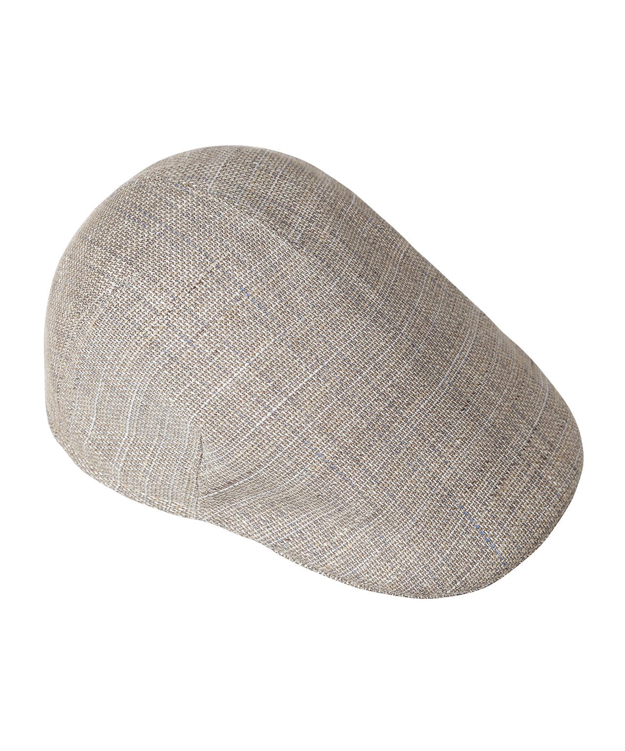 Soft Cap Linnen/Katoen | Bruin melange