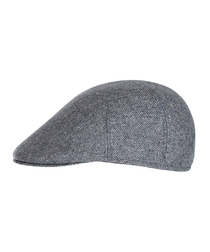 Weiche Kappe aus 100 % Seide | Blau