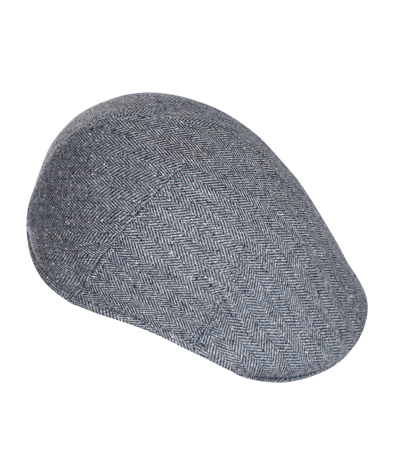 Weiche Kappe aus 100 % Seide | Blau