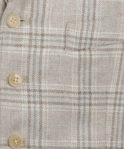 Wellington Gilet 100% Silk | Brown