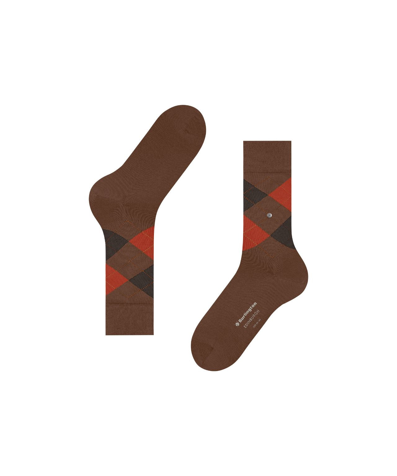 Burlington Edinburgh Men's Socks | Brown