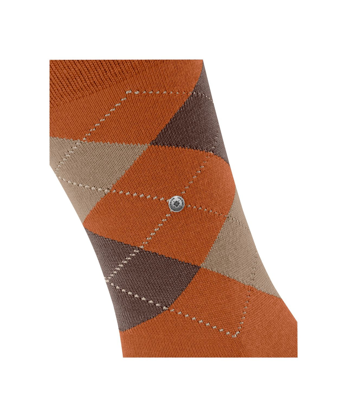 Edinburgh Sok | Marigold diamond check