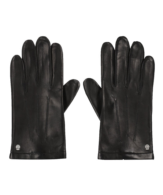 Handschoen Nappa Zijde Voering | Black