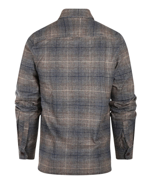 Overshirt | Bruin/Navy ruit