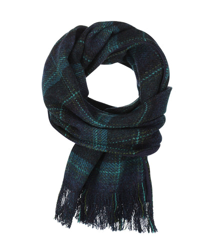 Harris-Tweed-Schal | Blau