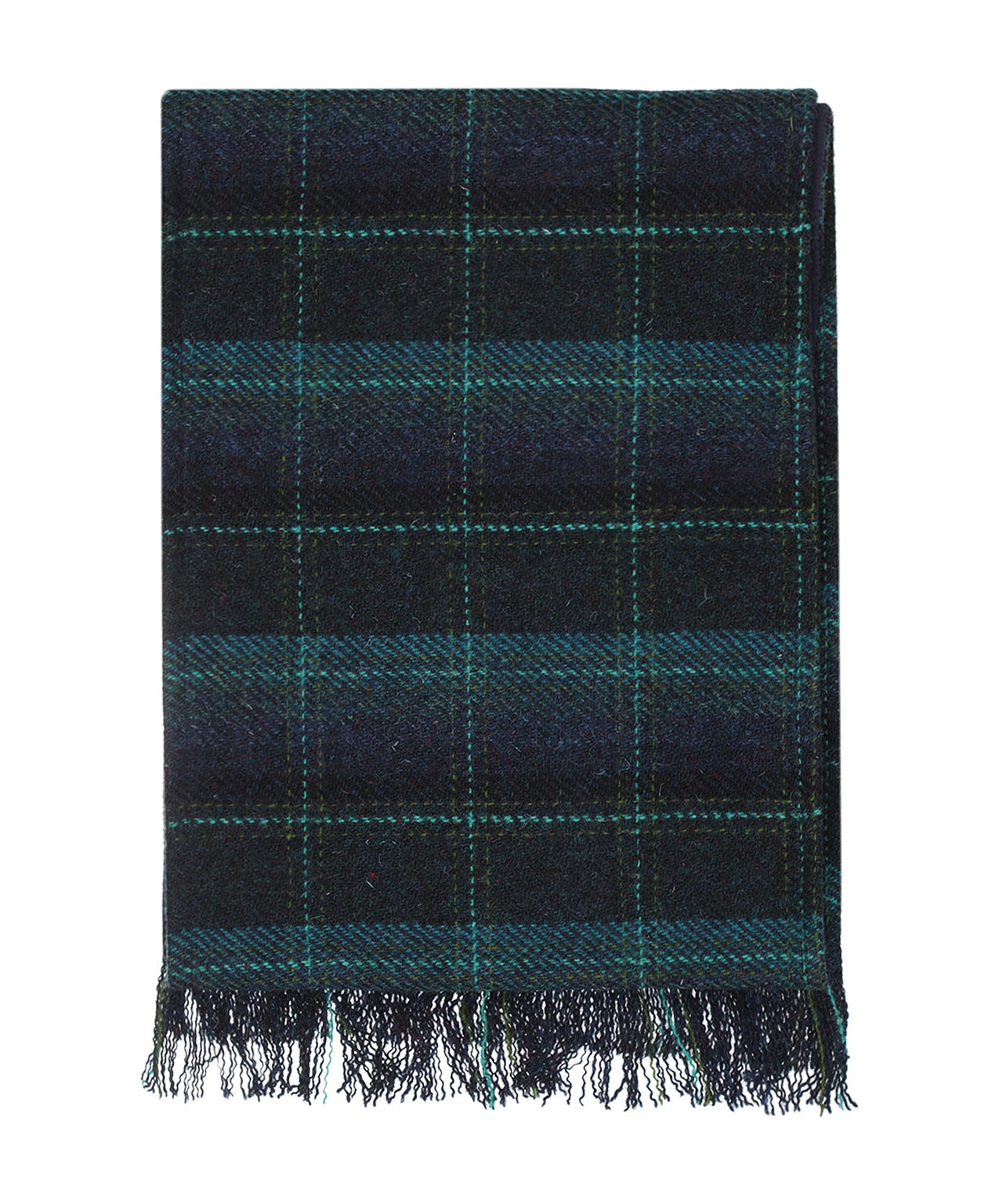 Harris-Tweed-Schal | Blau