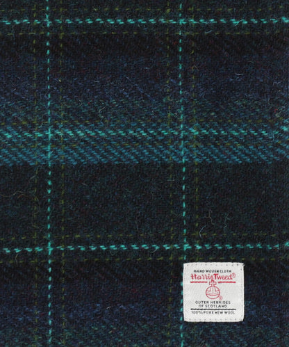 Harris-Tweed-Schal | Blau