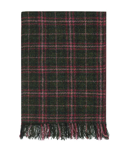 Harris-Tweed-Schal | Grün