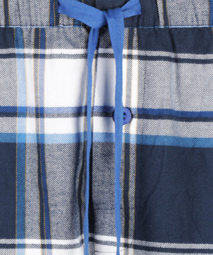 Pyjama Set Flannel | Blue