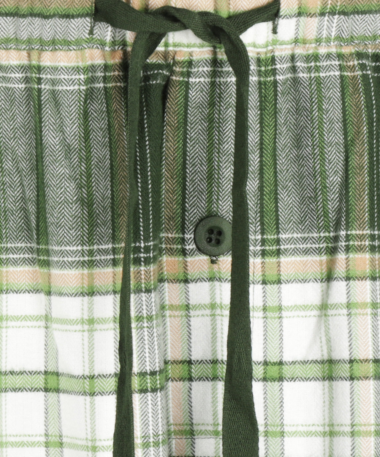 Flannel Pajama Set | Green
