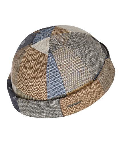 Stetson Docker Patchwork | Blau Beige