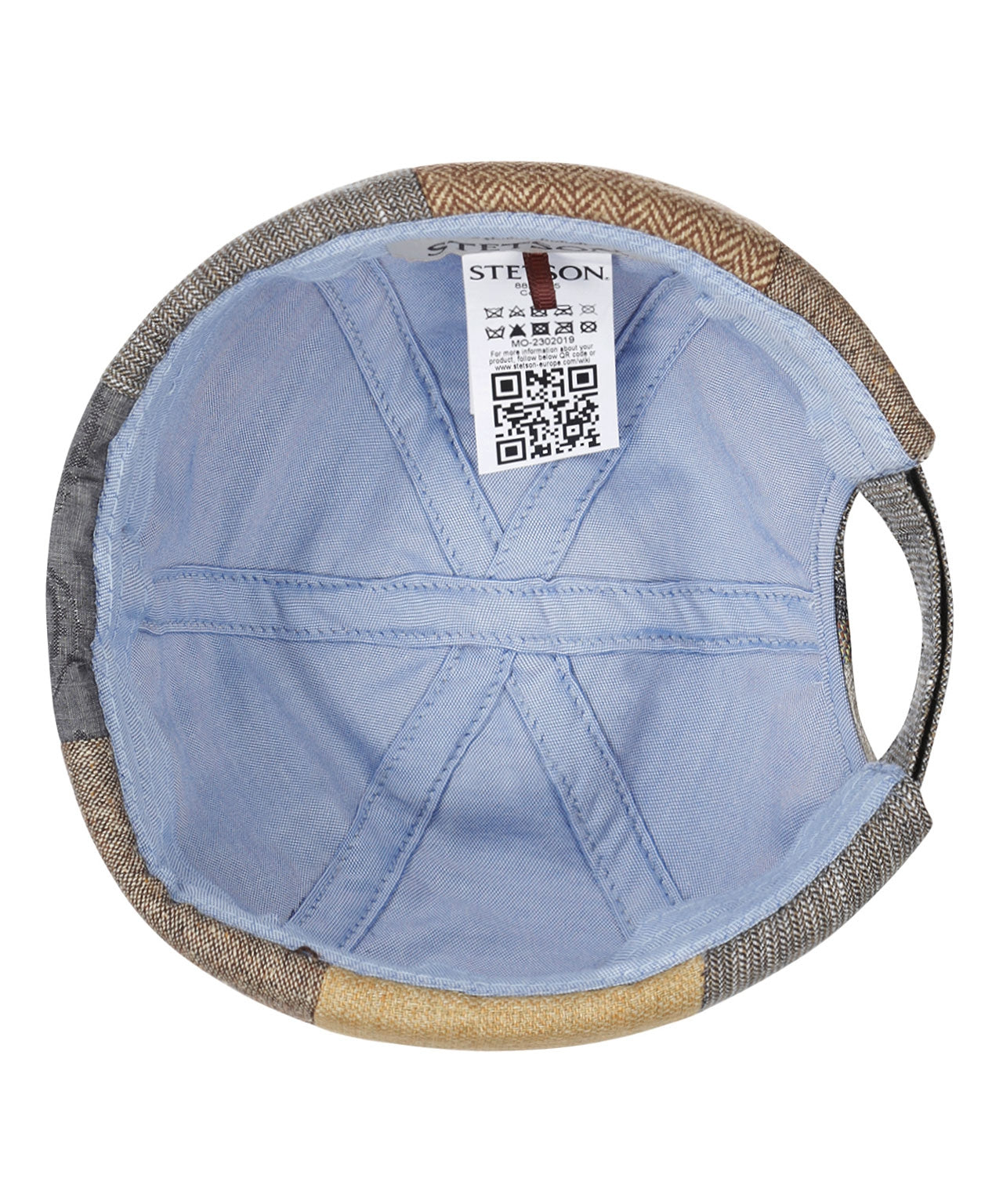 Stetson Docker Patchwork | Blau Beige