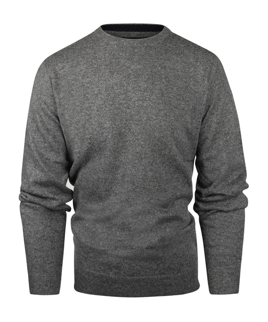 Cashmere Ronde Hals Pullover | Steel