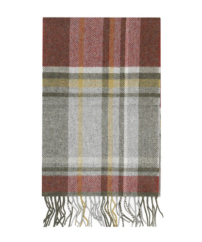 Lammwollschal 30 x 210 cm | Braun