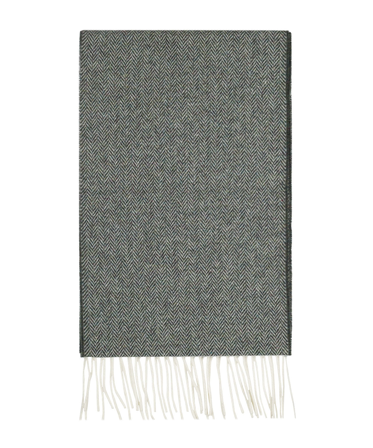 Lammwollschal 30 x 210 cm | Grün
