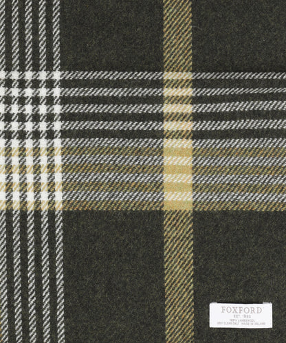 Lammwollschal 30 x 210 cm | Grün