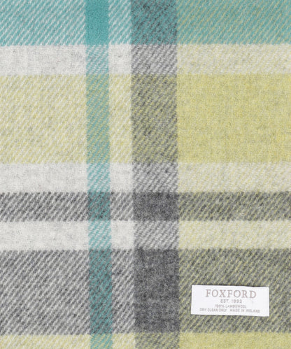 Lammwollschal 30 x 210 cm | Grün