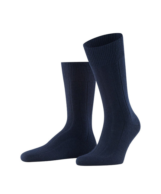 Lhasa Rib Heren Sokken | Navy