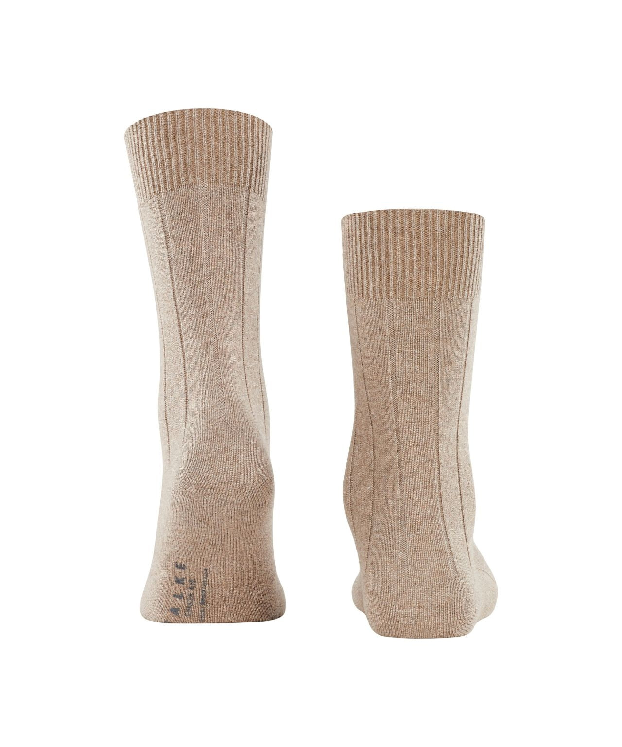 Lhasa-Rippsocken für Herren | Braun