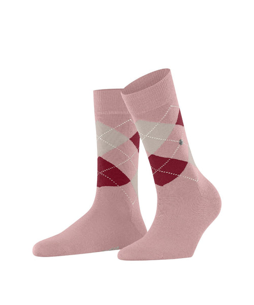 Burlington Marylebone Dames Sokken | Rood