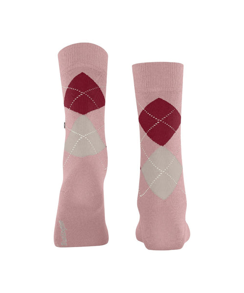 Burlington Marylebone Dames Sokken | Rood