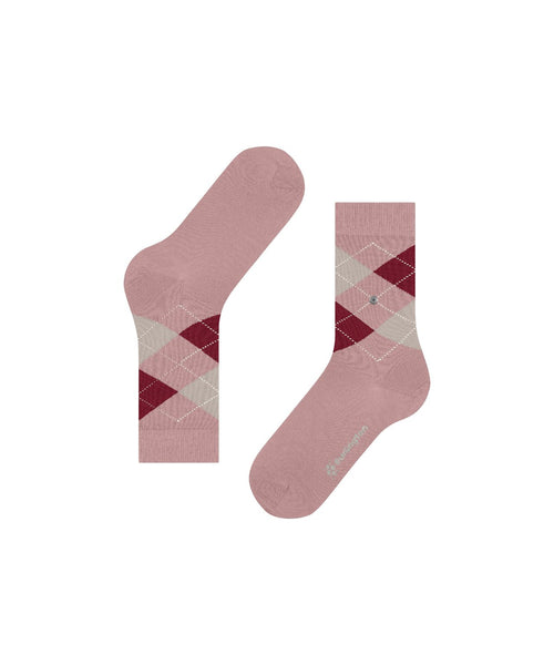 Burlington Marylebone Dames Sokken | Rood