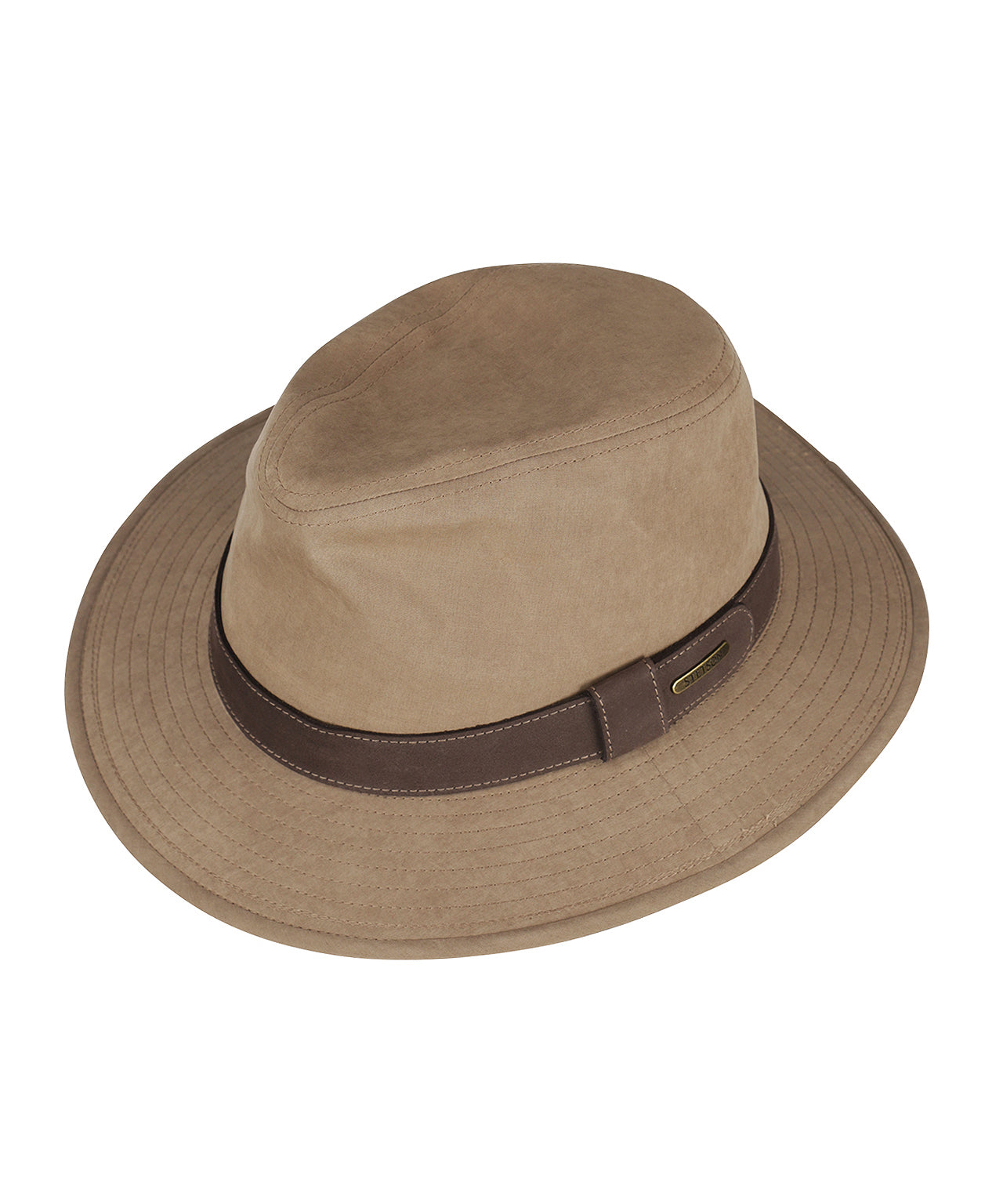 Stetson Traveler gewachster Baumwollhut WR | Natur