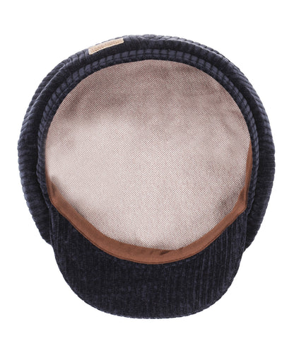 Stetson Hatteras Corduroy Jersey | Navy Blue