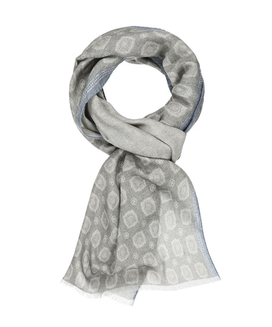 Sjaal Wol 40X180cm | Grijs