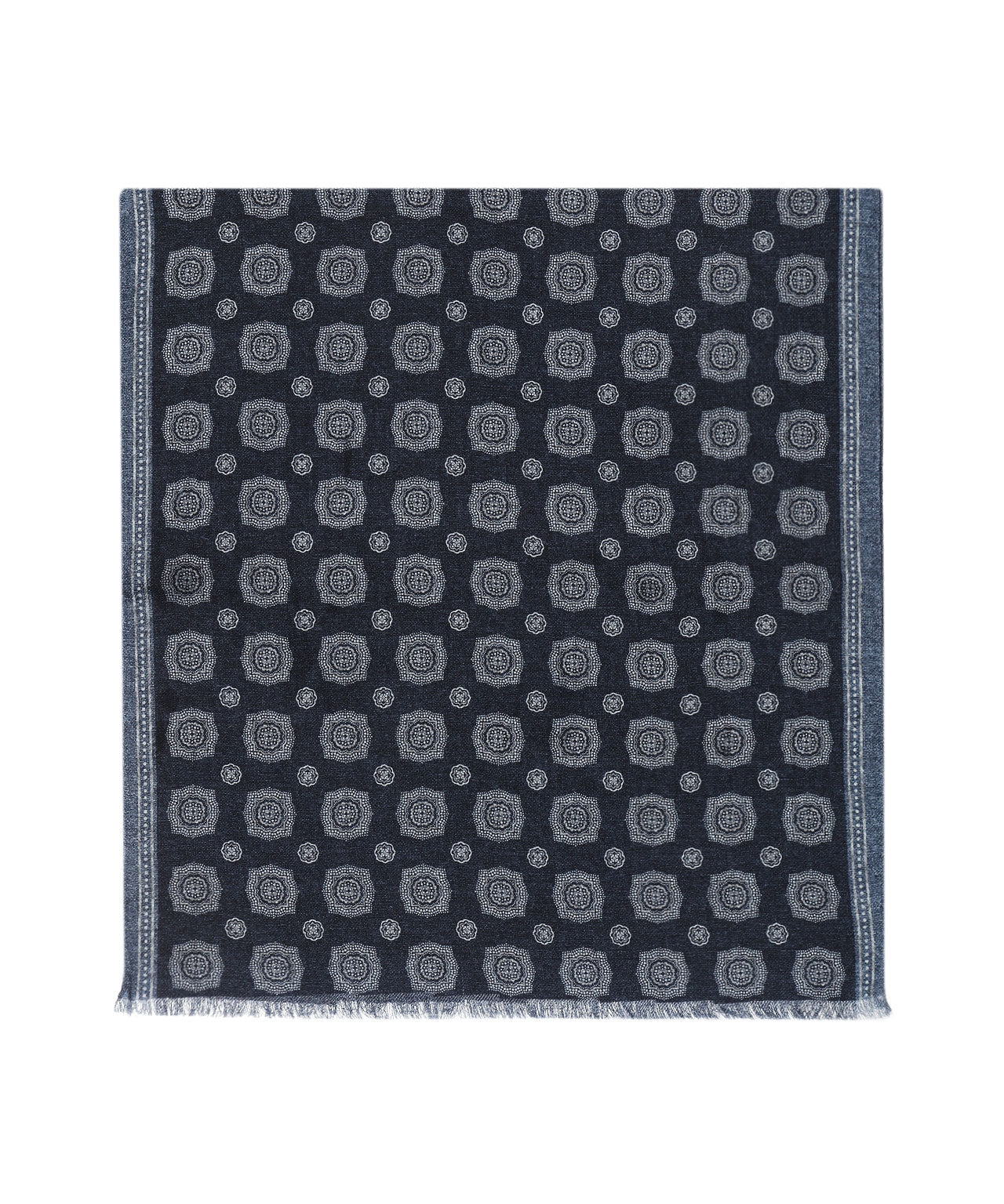 Wollschal 40 x 180 cm | Blau