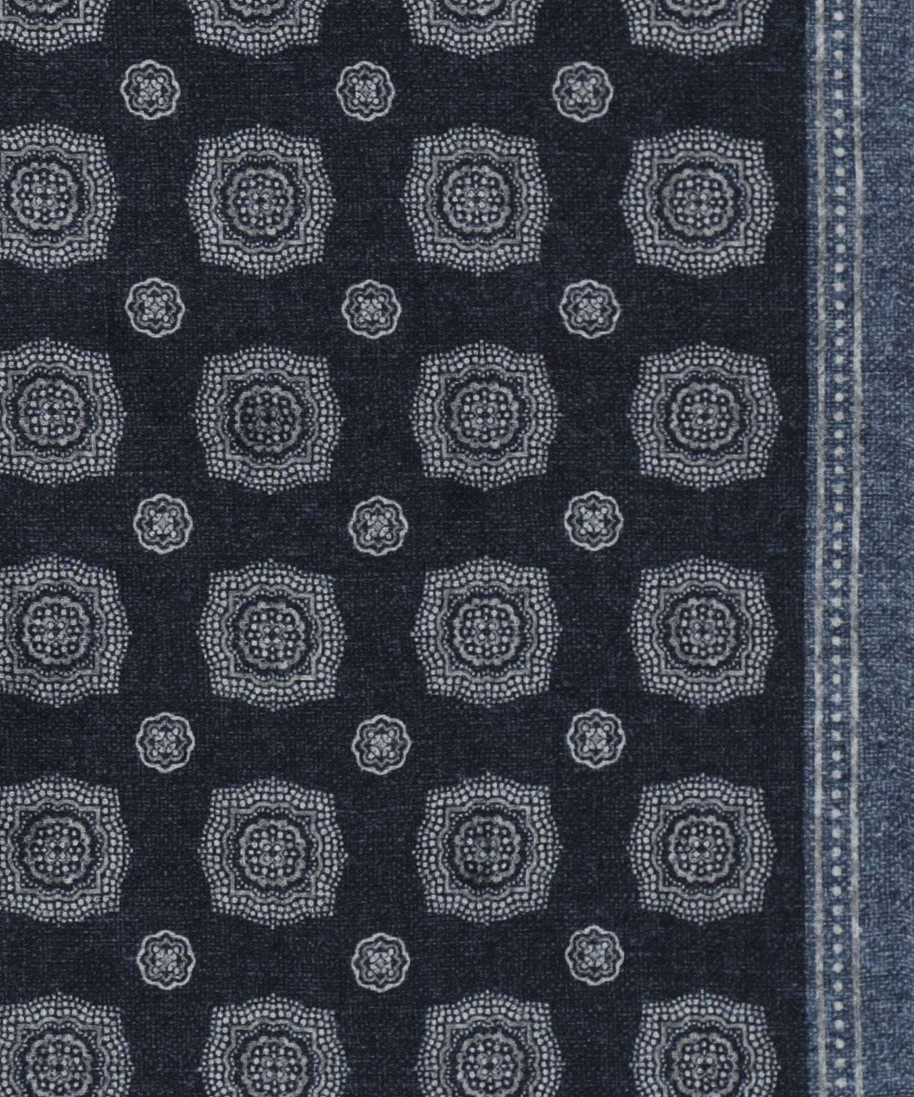 Wollschal 40 x 180 cm | Blau