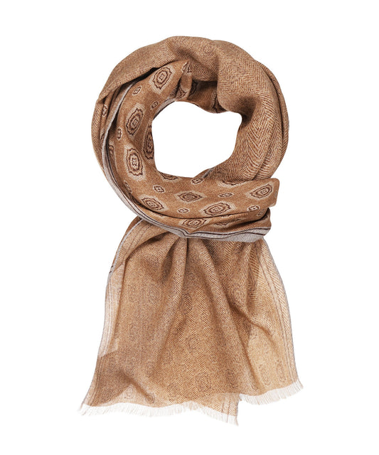 Sjaal Wol 40X180cm | Camel