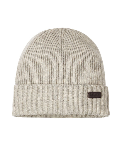 Barbour Carlton Beanie-Mütze | Hellgrau