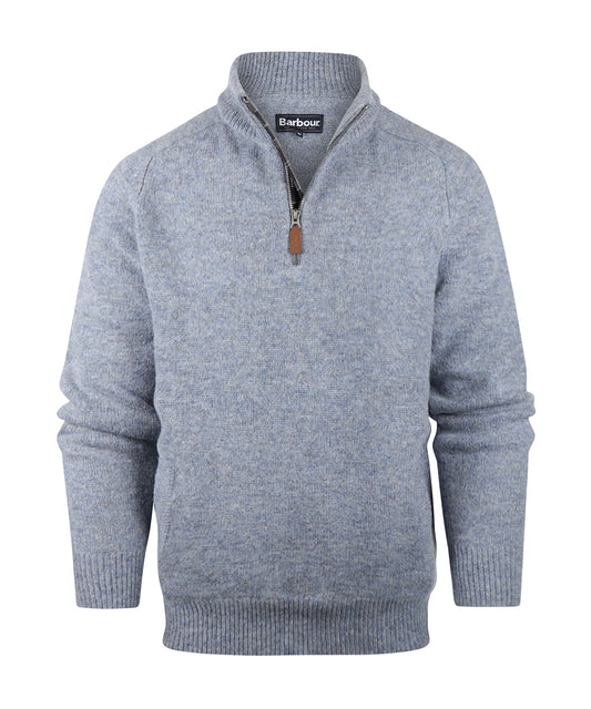 Talder Half Zip Knitted | Blue