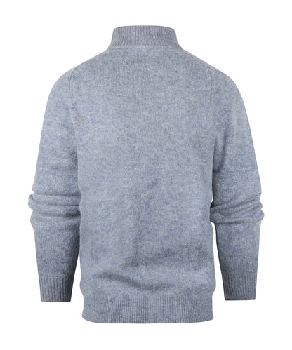 Barbour Talder Half Zip Knit | Blue